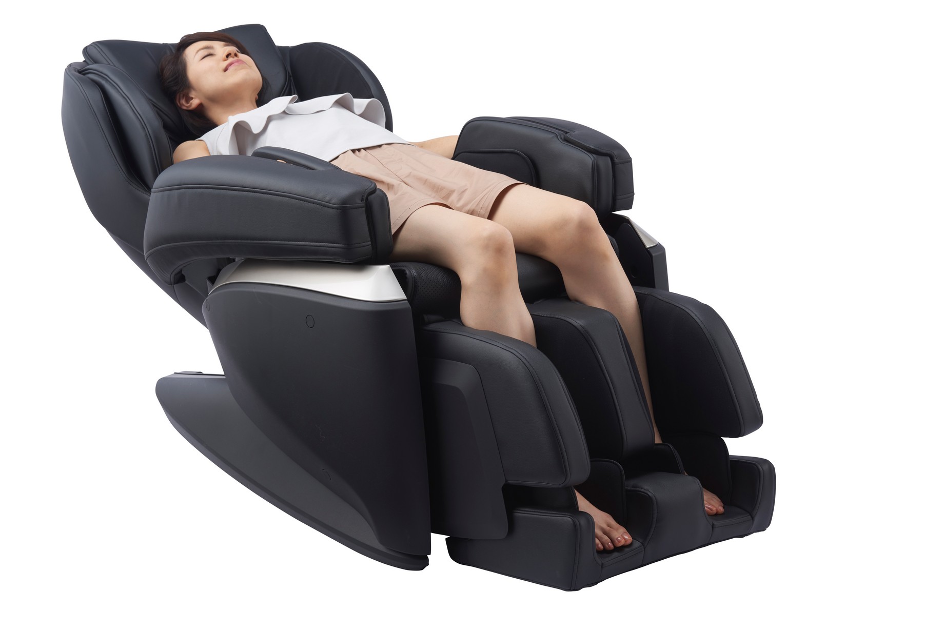 Ghế massage toàn thân Nhật Bản với bản điều khiển trực quan
